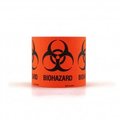 Shamrock Scientific BioHazard Label, 3x2 1/4", 500/rl 248502